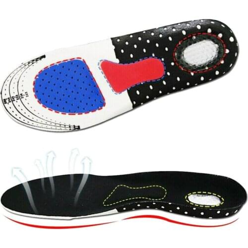 Plantilla De Zapatos Men Women Breathable Shock Absorption Sport Shoes Insoles Pad Cushion Ladies Casual Latex Foam Insoles S/L