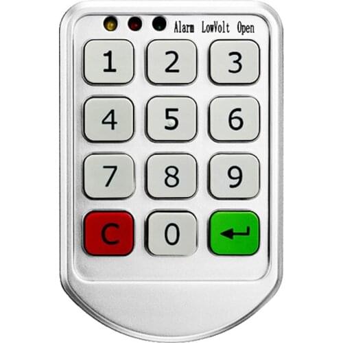 Electronic Digital Combination Lock Password Keypad Number Cabinet Door Code Locks for Wooden Cabinet