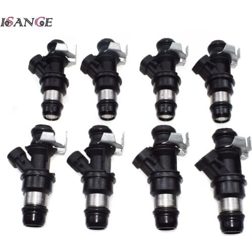 ISANCE 8pcs Fuel Injector 4.8L 5.3L 6.0L 25.5LB For Buick Hummer H2 Isuzu Ascender GMC Savana Sierra Yukon 17113553 17113698 ]