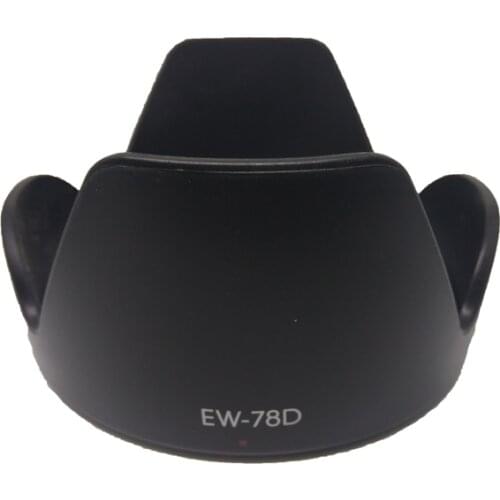 EW78D EW-78D Petal Shape Lens hood 72mm for Can&n 550D 60D 500D 50D 7D camera 18-200 28-200mm lens