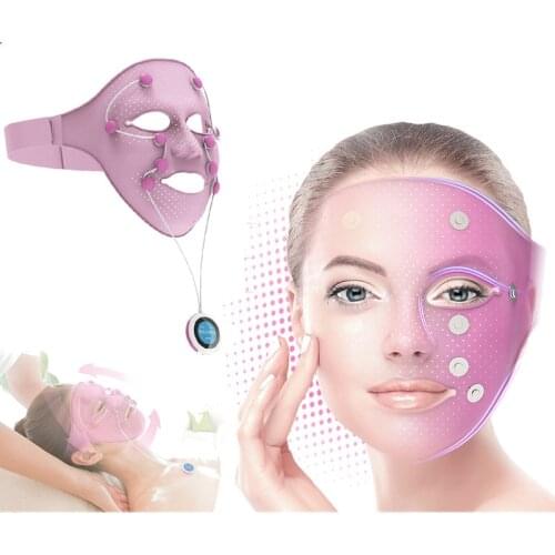 Beauty Massager Device Facial Care Silicone 3D Magnetic Vibration Face Lifting Anti-wrinkle Firm Skin Points Massage
