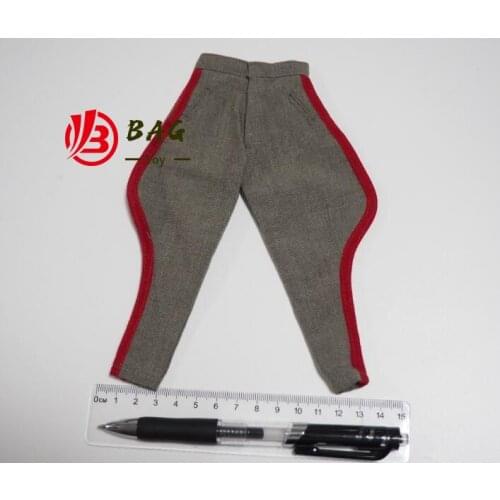 1/6 Action Figures model DID 3R original bulk the German army WWII grey riding breeches