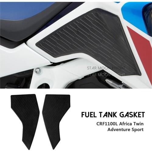 NEW Motorcycle Non-Slip Side Fuel Tank Stickers Waterproof Pad Rubber Sticker For Honda CRF1100L Africa Twin Adventure Sport