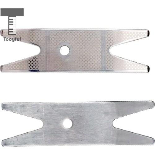 Tooyful Portable Metal Tool Multi Spanner Wrench for Guitar Switch Knob Tuner High Quality Guitar Violin Ukulele Parts Chrome