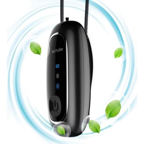 Portable Wearable Air Purifier Around the Neck or on Collar UPDATE for Both Kids and Adults Air Purifier Necklace