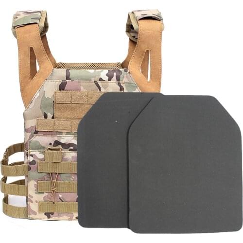 Durable Foam Training Armor Plates Non-ballistic Dummy SAPI Tactical Vest Shockproof Carrier for AVS JPC Military Airsoft Vest