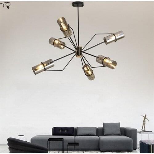 Nordic Modern Simple Industrial Glass Led Pendant Lights Individual Hanging Lamp Living Room Dining Room Kitchen Bedroom Hall