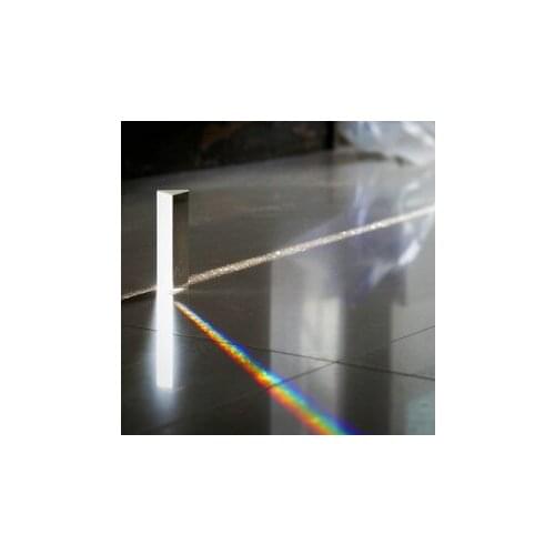 Triangular Optical Glass Prism Students Large Mitsubishi Teaching Experiment Rainbow Photo Mega Seven-color Light Photography