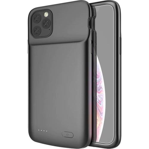 Liquid silicone shockproof Battery Charger Case For iPhone 11 Pro Max Power Case Extenal Power Bank Cove For iPhone 11 Pro Capa