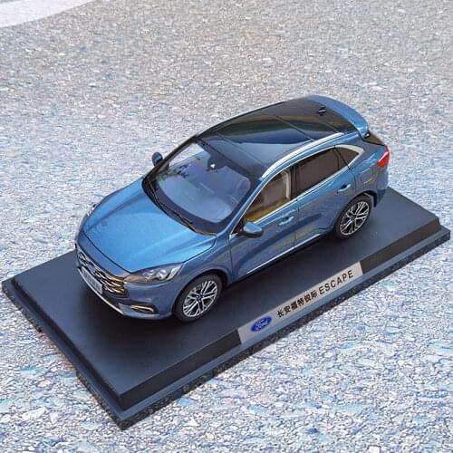 1/18 Diecast FORD ESCAPE Alloy Vehicle Metal Collective Simulation Car Model Collection Decoration Souvenir Gift Display Boy Toy