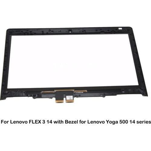 14'' Touch Screen Digitizer Glass for Lenovo FLEX 3 14 with Bezel For Lenovo Yoga 500 14 series Yoga 500 14ACL 14IHW 14IBD