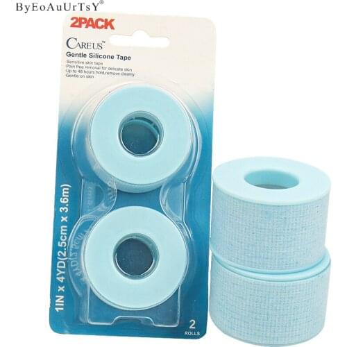 2Pcs False Eyelashes Extension Tape Professional Anti-allergy Breathable Micropore Fabric Under Eye Pads Lashes Grafting Tools