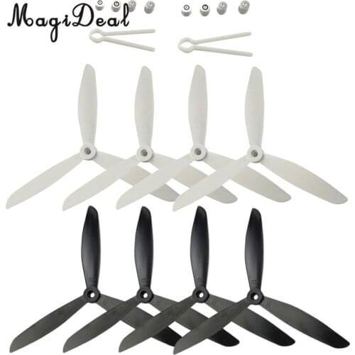 4Pcs/Lot Plastic Propellers Prop for MJX B2 B2C B2W B3 Bugs 2w Bugs 2 Bugs 3 RC Drone Quadcopter Parts