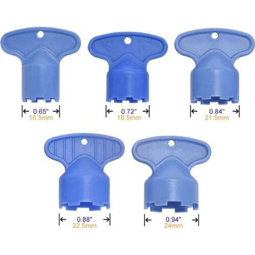 5pcs/pack Leading Built-in Water Outlet Filter Foam Maker Wrench Tap Pulling Nozzle Bubbler Wrench Accessories