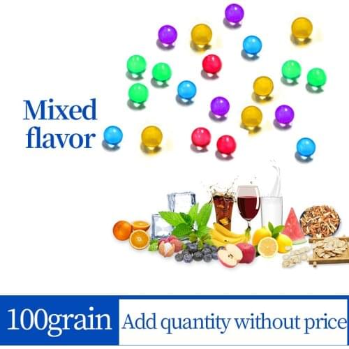 Cigarette Pops Beads Fruit Menthol Capsule Mint Beads Flavor Explosion Blast Ball Holder Filter Smoking Accessories Mens Gift