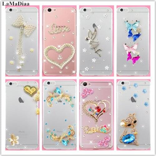 LaMaDiaa Luxury Glitter TPU Silicone Cover Coque For iphone 11 Pro MAX 5 SE 6 6S 7 8 Plus X XR XS Max Diamond Case Capa Fundas