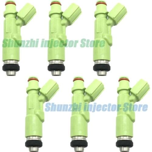 6pcs Fuel Injector Nozzle For Toyota T.U.V KF82 Townace Lite KR42 KR52 KM70 KM80 23250-13030 23209-13030 2325013030 2320913030