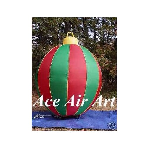 Hot sale colorful inflatable ornament ball Ceiling Christmas air balloon for decoration with small blower inflating
