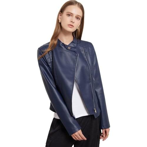 Ldhtzkcx Women's Leather Jackets