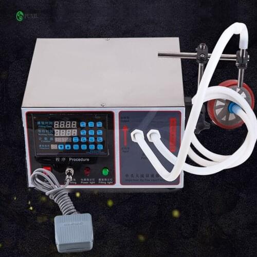 Double Head GFK-10L Increased Flow Filling Machine CNC Liquid Quantitative Filling Machine For Potion mineral water drink ect