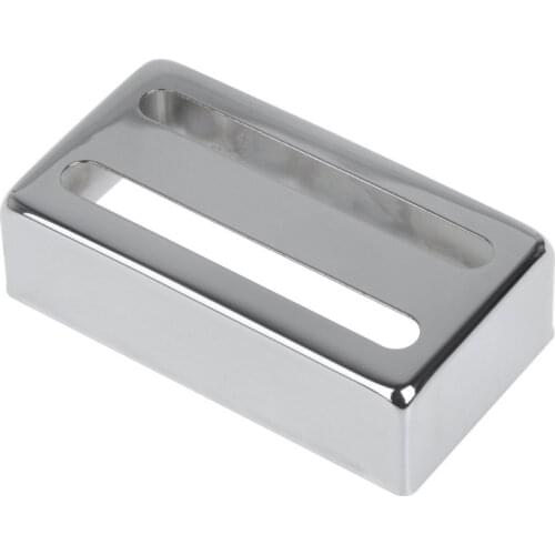 Humbucker Pickup Cover H-type Two-line For Electric Guitar Chromeplated Copper