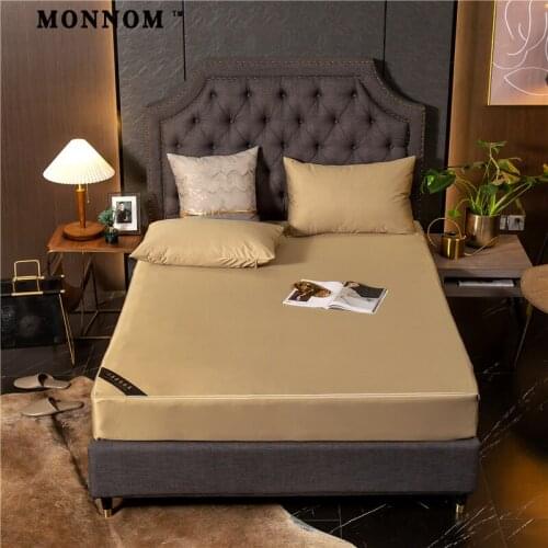 Rayon Waterproof Mattress Cover 6 Sides Surrounded Bed Fitted Sheet Zipper Easy Removable And Washable Mattress Protection Cover