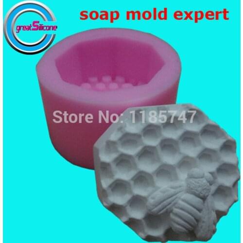 Bee Nest 3D Silicone Soap Mold Food Grade Chocolate Cake Molds Handmade Silicone Molds