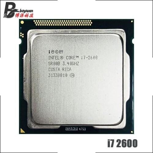 Intel Core i7-2600 i7 2600 3.4 GHz Quad-Core CPU Processor 8M 95W LGA 1155