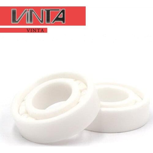 Full ZrO2 Deep Groove Ball Bearing Zirconia Ceramic 603 604 605 606 607 608 609 CE Mine Metallurgy Degausser Precise Instrument