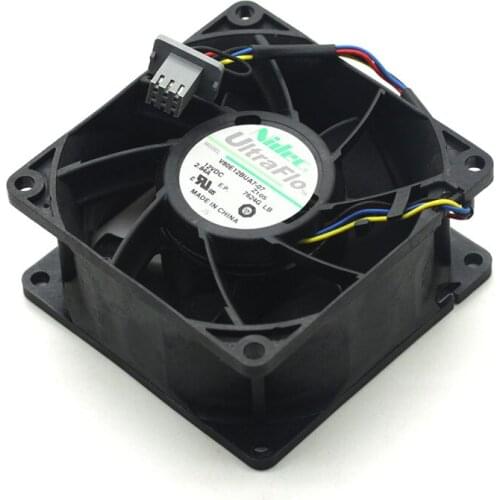 Nidec V80E12BUA7-07 Server Cooling Fan DC 12V 2.84A 80x80x25mm 3-wire