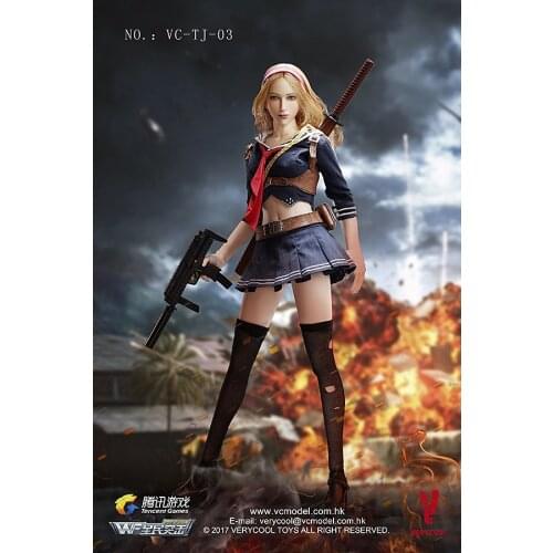 VERYCOOL Blade Girl VC-TJ-03 1/6 Assaulter Crossing Fire Game Character Role Playing In stock