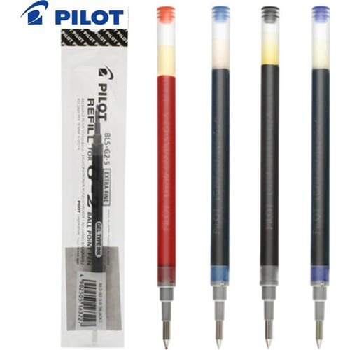 Japan Polit 9/pcs neutral pen core BLS-G2-5/7 (G-2 use) 0.5/0.7mm 4 color can be durable and large capacity