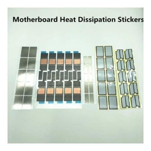 10 Sets Motherboard Stickers Protect Cooling Adhesive Film For X 8p 8 7p 7 6sp 6s 6p 6 Motherboard Heat Dissipation