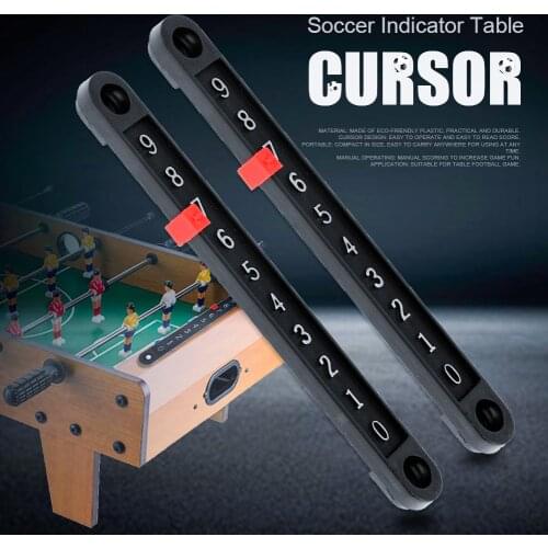 2PCS Football Scoring Soccer Machine Foosball Scoreboard Plastic Scoring Units Table Hockey Football Counter