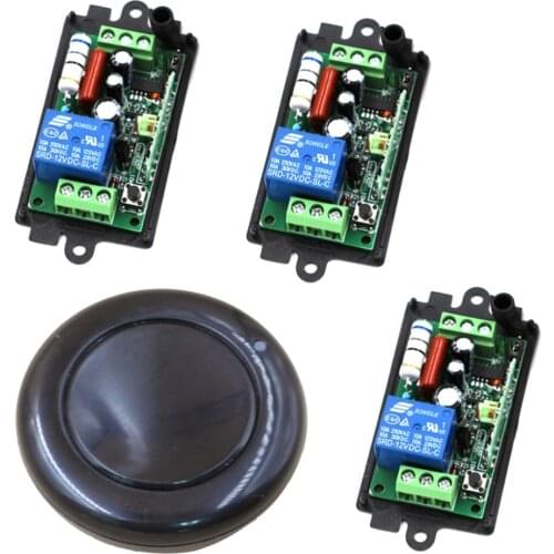 AC110V 220VRF Wireless Remote Control Relay Switch Security System Garage Doors Rolling Gate Electric Doors 315/433MHZ