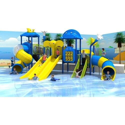 Summer play event water playground slide,amusement sports field,water games for park