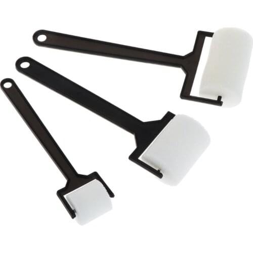 3Pcs White Sponge Paint Brushes Children Graffiti Roller Stamp Kids Painting Toy F3ME