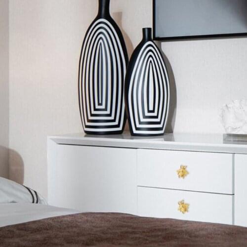 Bee Shape Furniture Handles Door Knobs For Cupboard Kitchen Cupboard Drawer