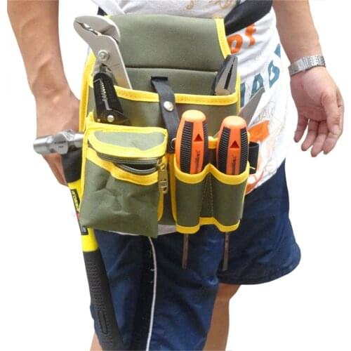 Multi-functional Electrician Tools Bag Waist Pouch Belt Storage Holder Organizer