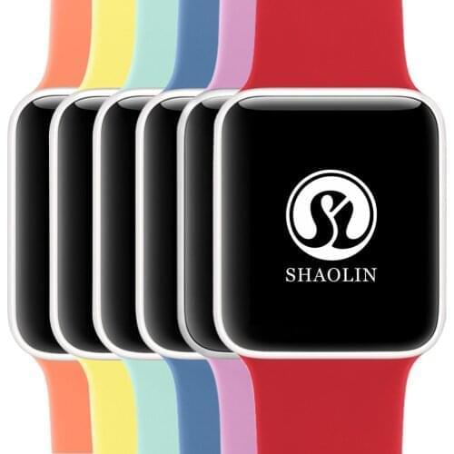 Soft Silicone Sports Band for Apple Watch Series 1 Series 2 Series 3 , 42MM Rubber Watchband for Apple Watch Band