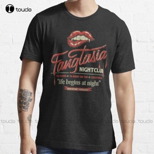 New Fangtasia Nightclub Vintage T-Shirt T Shirts For Men s-5xl girls white shirt Unisex
