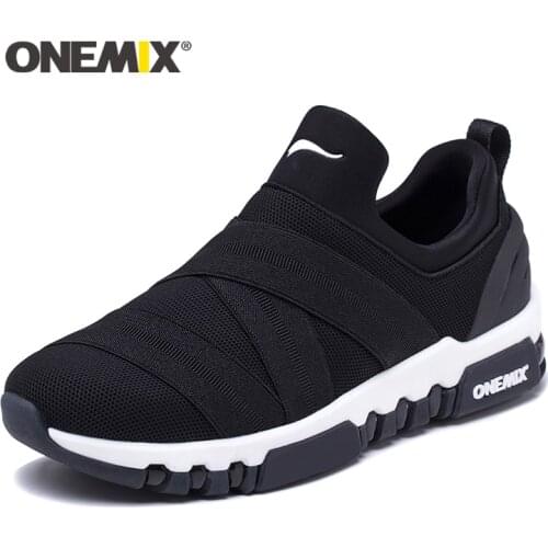 Onemix new running shoes men breathable sneakers for women hight sneakers outdoor trekking walking running shoes for men