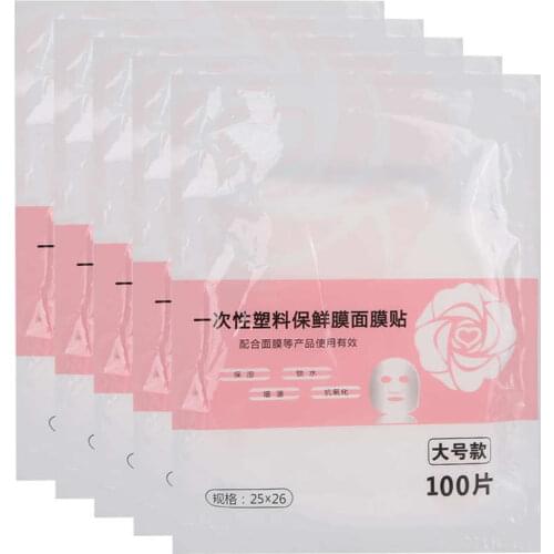 Disposable Plastic Mask Transparent Mask Sheet Paper Moisturizing Mask