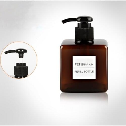 250ml Empty Foaming Soap Dispenser Bottle Shower Gel Shampoo Lotion Cleanser Portable Refillable Bottle For Kitchen Bathroom