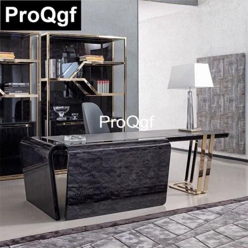 QGF 1Pcs A Set ins Prodgf Prince Luxury Home Boss Office Table