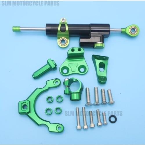For KAWASAKI Z900 Z 900 2017 Motorcycles Adjustable Steering Stabilize Damper Bracket Mount Support Kit