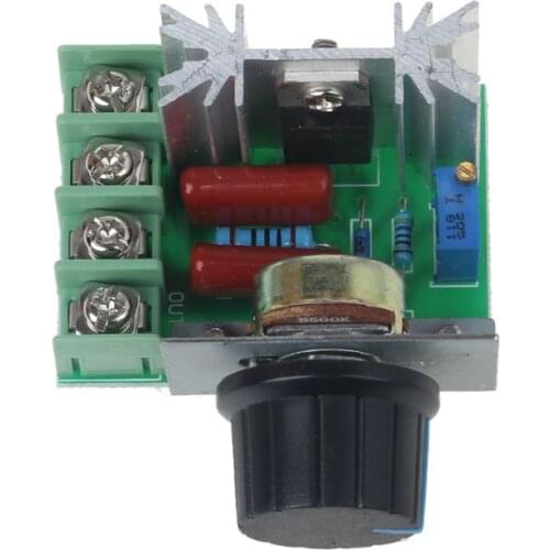 2000W AC Motor Speed Controller 50-220V 25A Adjustable Voltage Regulator Module