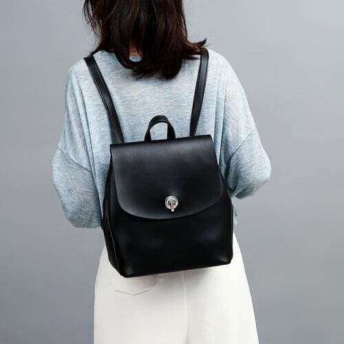 New For Teenage Girls Female School Shoulder Bag Bagpack mochila Fashion Women Backpack High Quality Youth Leather Backpacks