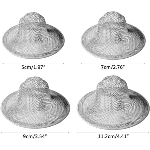 Stainless Steel Kitchen Sink Strainer Hair Catcher Stopper Bathroom Bathtub Shower Drain Filter Percolator