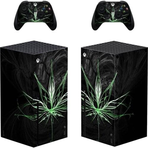 Magic Grass Style Xbox Series X Skin Sticker for Console & 2 Controllers Decal Vinyl Protective Skins Style 1